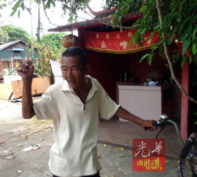 王先生指嫌犯曾因当乩童走火入魔。