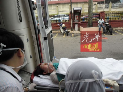 死者当时于受灼伤后送往医院抢救。