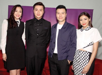 (左起)由吴天瑜、黄浩然、李洺中和蔡佩璇主演的《心门》开拍至今已两个多月,预计8月杀青,12月播映。身为监制的吴天瑜表示,相信黄浩然的加入对剧中演员有激发作用。
