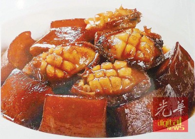 鲍鱼红烧肉。