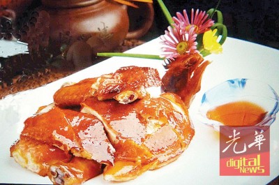 金牌脆皮鸡。