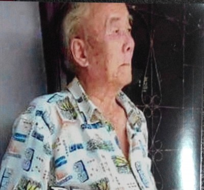 89寒暑老人彭玉潭失踪时是过在要图中的衣服。
