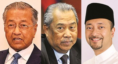 马哈迪、慕尤丁和慕克里将使用诚信党作为平台,在柔州向人民讲解一马发展公司和26亿令吉献金课题。