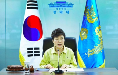 朴槿惠乘韩国要预防朝鲜发动恐袭。