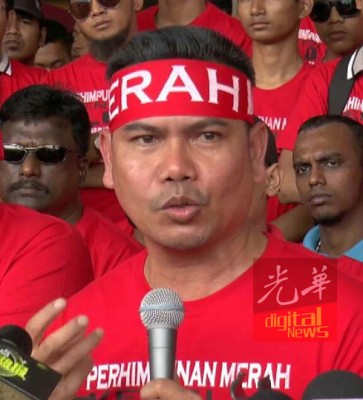 红衫军召集人拿督嘉玛尤诺斯。
