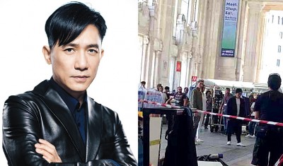 梁朝伟前不久以意大利拍摄新片《欧洲攻略》,未雨绸缪去时遇到地震,泽东电影表示伟仔十分安全。