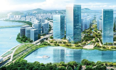 根据设计图的构造,岛上也将兴建国际会展中心、政府行政中心、博物馆及体育场等。人造岛的15%或700英亩土地被归划为绿肺。