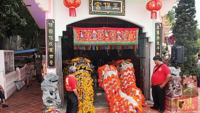 三保宫是峇都茅的旅游景点之一。