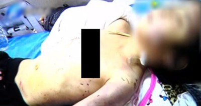 紫涵死时身上遍体鳞伤。
