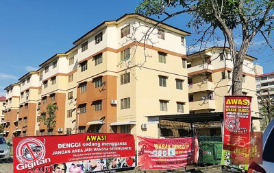 威中柔府德里玛英达组屋及临近地区,开年至今已发生6宗骨痛热症病例。
