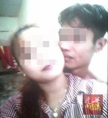 嫌犯及受害人早前合影。
