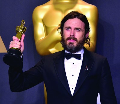 最佳男主角:Casey Affleck 凯西艾佛力以《海边的曼彻斯特》登基成为奥斯卡影帝。