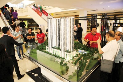 马星集团展位获得众多购屋者到来参观及洽询。
