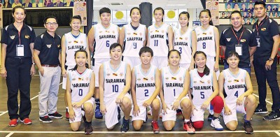 砂拉越女队以3连捷昂首报到8强。