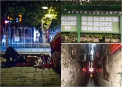 广州逐步淘汰城中村,成百上千民工最后沦为流浪汉,死后尸体更无人认领。