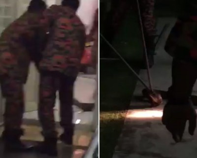 扫除拯员费了同样小时,到底抓住巨蛇。