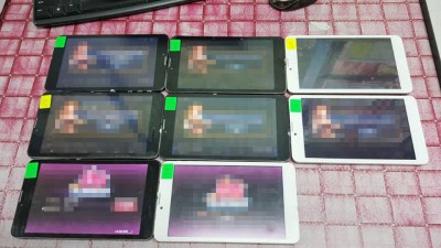 赌博集团大手笔送来平板电脑让赌客继续赌。