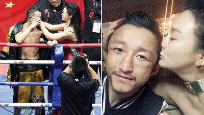 关注的家里冉莹颖以比完后不久上前安慰,啊邹市明擦去泪水。(右)以社交平台上晾晒出的一致张像,冉莹颖对邹市明深情一吻。