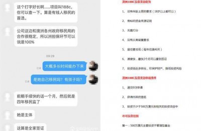 生网友爆料马蓉申请投资移民澳洲。