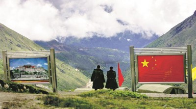 神州军队为指以坎坷不平地形上,印军还是技高一筹。\