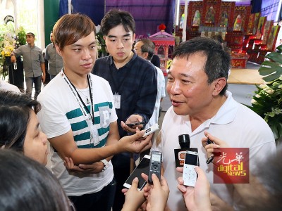 林致华向媒体细细道出与母亲的点点滴滴。