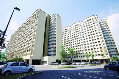 占地5.6英亩的Selasih Court联合分半幢,楼高15层。