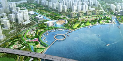 滨海文化公园(一期)占地约38.14万平方米,拟投资100亿元人民币(约64亿令吉)。