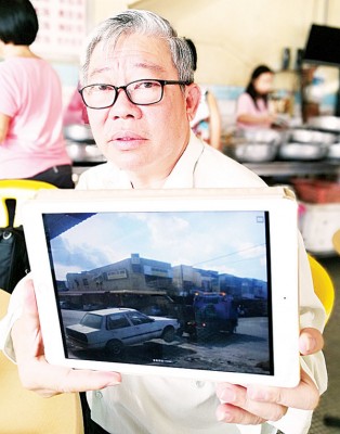 陈宗兴促请市民不将废车丢弃在政府停车位。