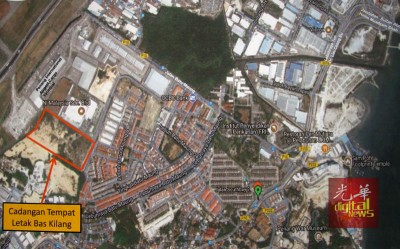 被建议作为旅巴及厂巴停放处的峇都茅地段占地80依格。