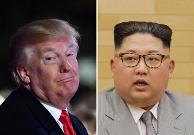 特朗普称他的核按钮比金正恩的“更大、还大”。