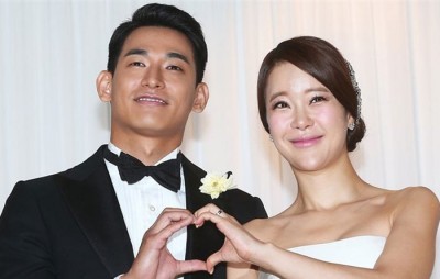 白智英与有些9寒暑的郑锡元深受2013年结婚。