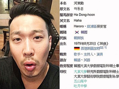 HAHA因为出生德国蔚为话题。