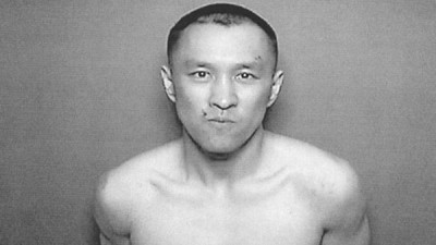 涉嫌杀母伤父的嫌犯彭意宏。