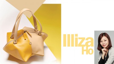 设计师:何佳潓。ILLIZA HO 2018AW女用特色手提包。