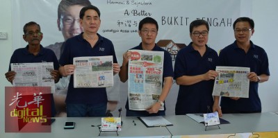 涂仲仪抨击魏晓隆没有立场,甚至没有原任州议员王敬文的勇气和魄力。