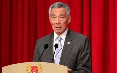 李显龙说:“咱以密切跟进发展。”(网络图片)