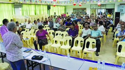 槟州客家公会2018年度会员大会打破历年记录,共吸引117名会员出席。