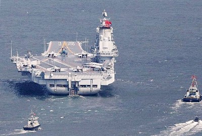 山东省军港为辽宁号母港。