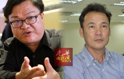 (左)黄进发看,中央政府应该厘清禁止他劳掌厨的目的,凡是为削减依赖外劳、清洁状况问题,还可列出哪家餐馆是雇佣100%当地劳工,吃食客自行选择。 (右)尤端祥:直至今年1月为止,市政厅共收回17号称小贩执照,就是2016年16号称及2017年1号称。