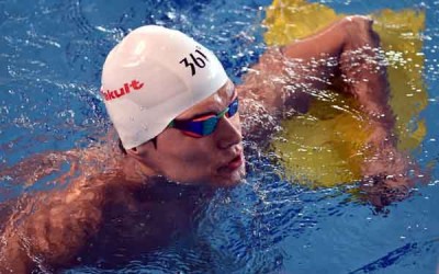 中国泳将孙杨在中长距离或会面对日本竹田涉瑚的竞争。