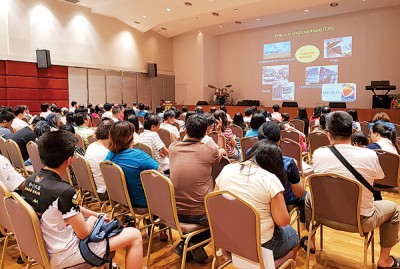由卢源来专科医院所举办的“拥有OKU卡好处”讲座会,获公众踊跃出席参加。