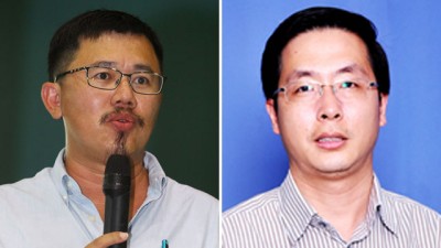 左起:王维兴、潘永强。