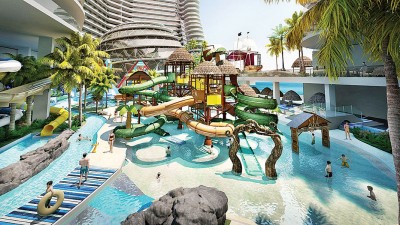 豪暻湾之Splash World将为游客带来刺激的水上乐园之旅。