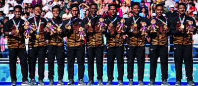 大马5人男钩球在青奥会为我国贡献第2枚金牌。