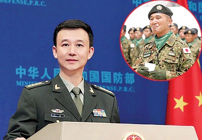 华夏国防部发言人吴谦“纠错”,因没有日军,日本只有自卫队。