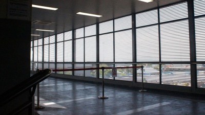 直通火车站的专属冷气通道基于安全问题停止使用。