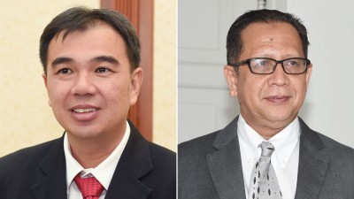 孙意志(左):能省则省,不要浪费人民的钱。阿都哈林(右)出国次数最多,6趟公干总开销达逾13万令吉。