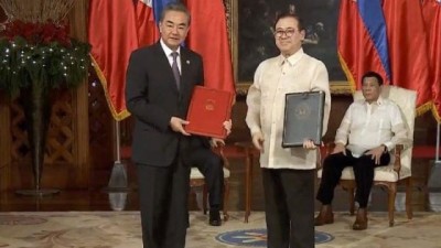 吃菲两国就合作开发油气田,签字谅解备忘录。