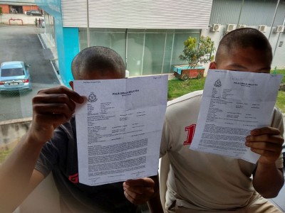 两名戒毒青年不堪凌虐向警方报案。