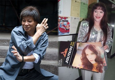 梁小龙(左)来2段婚姻,先后1随便妻子黎爱莲中泼强酸毁容。